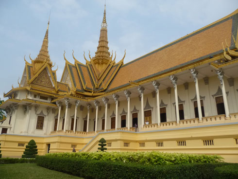 Crociere sul Mekong, foto di Phnom Penh.